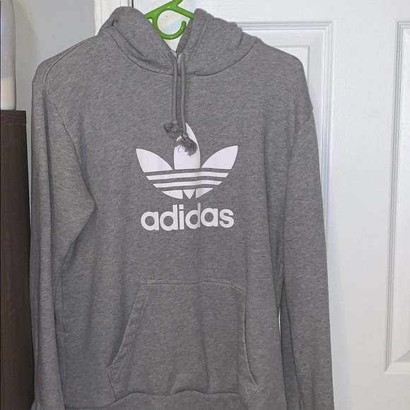 adidas Tops - Adidas Grey Hoodie